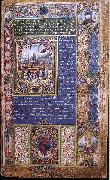 ATTAVANTE DEGLI ATTAVANTI Codex Heroica by Philostratus  ffvf oil on canvas